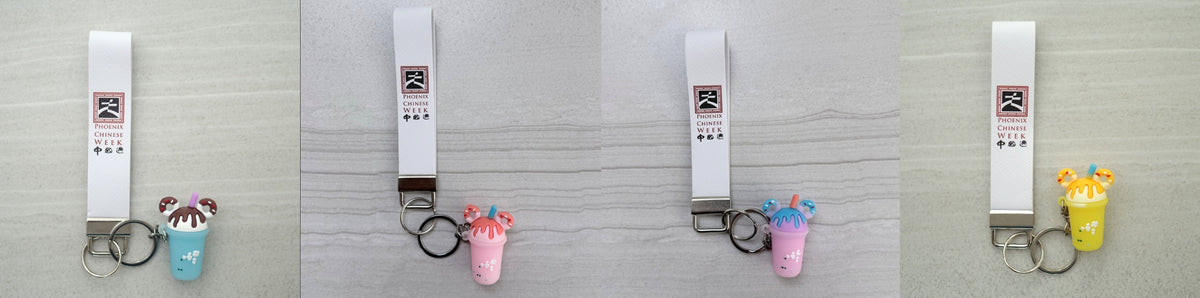 3D Boba Keychains